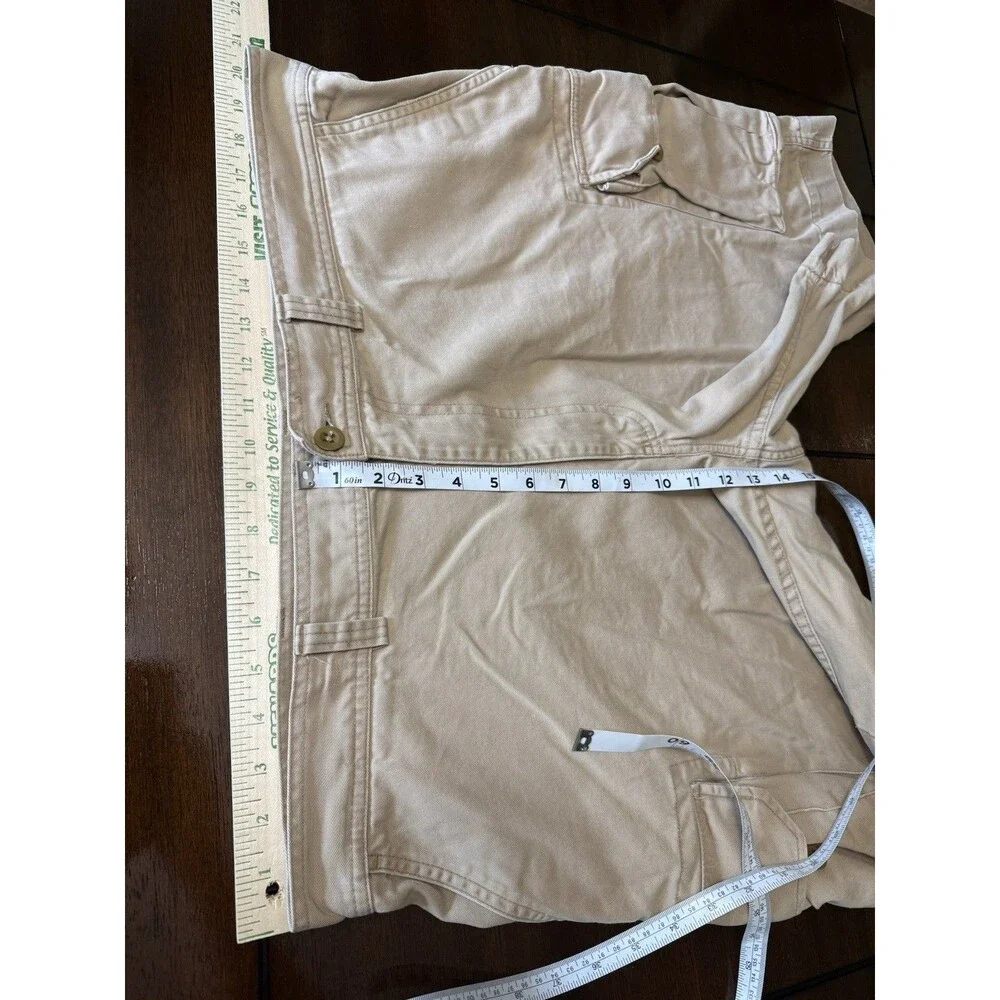 🔥Polo Ralph Lauren Gellar Fatigue Chino Cotton Cargo Shorts RL Tan 40 Khaki